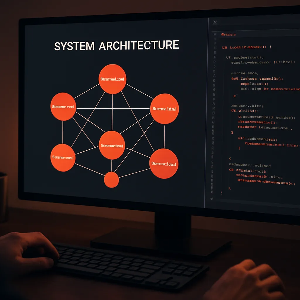 Software architecture diagram