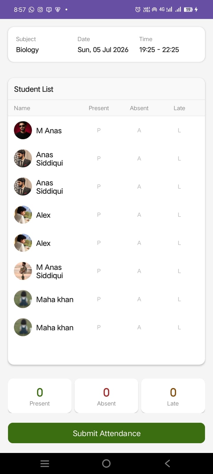 Fitness App screenshot