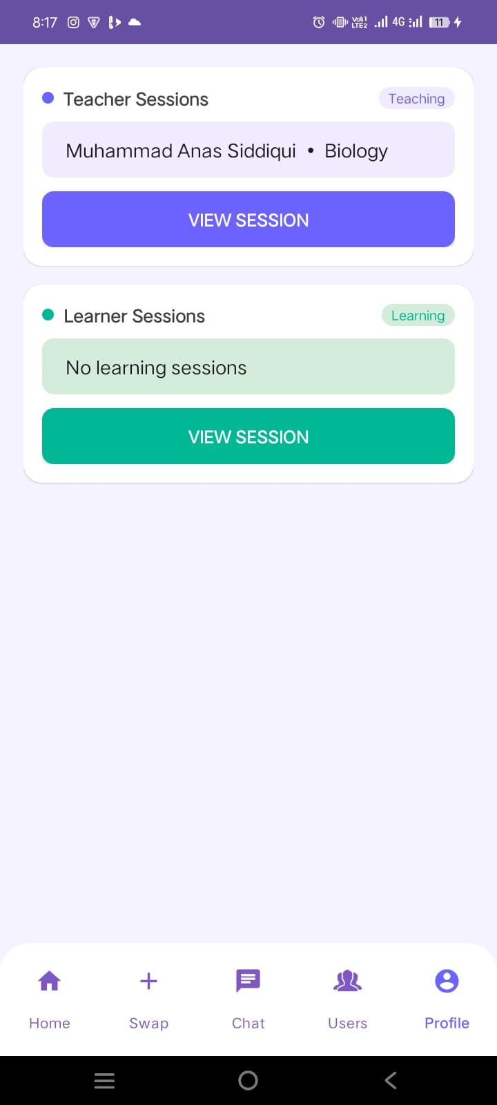 Fitness App screenshot